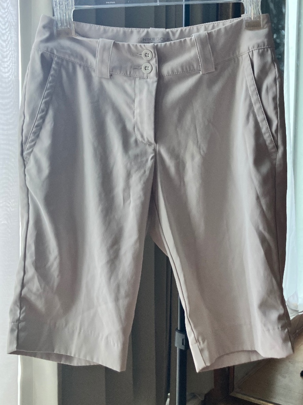 NWOT Nike Golf Tour Performance Shorts Light Grey Size 0
